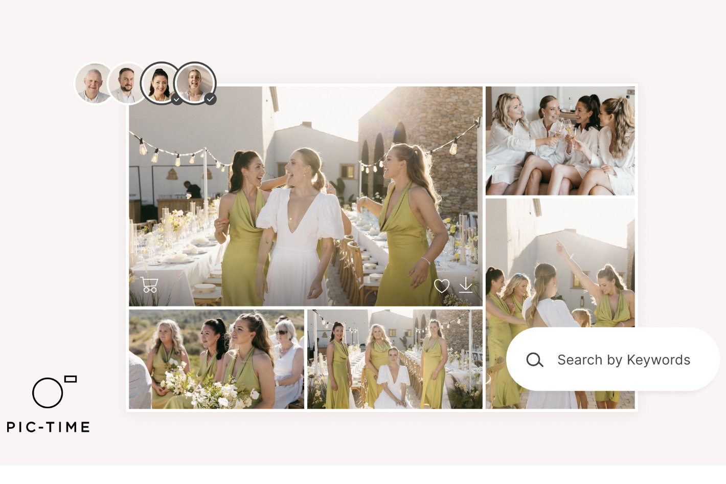 Pic-Time reinvents the Wedding Gallery with AI search