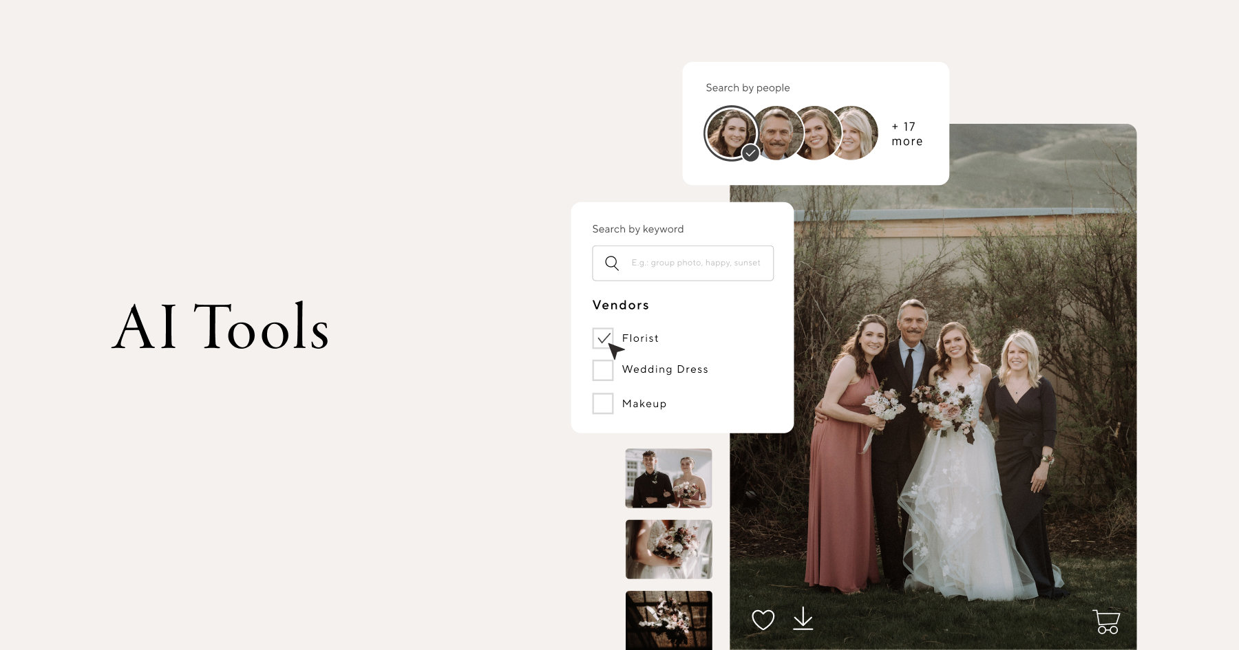 Pic-Time reinvents the Wedding Gallery with AI search