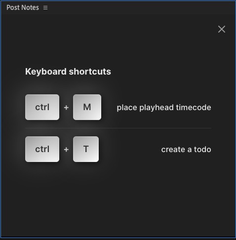 Post Notes 2 for Adobe Premiere Pro and After Effects lives! 6