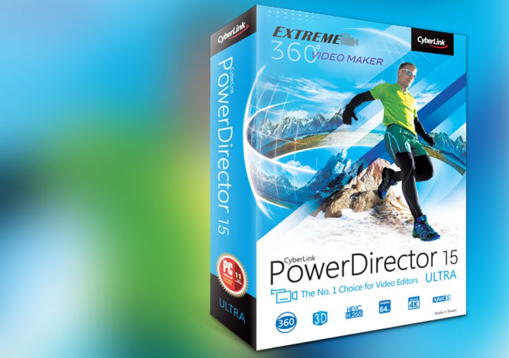 PowerDirector 15: 360-degree and vertical video editing