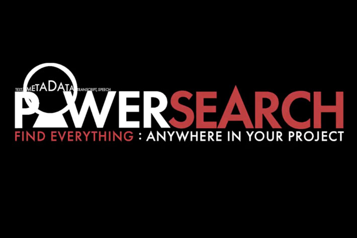 PowerSearch: Intelligent search in Premiere Pro Timeline