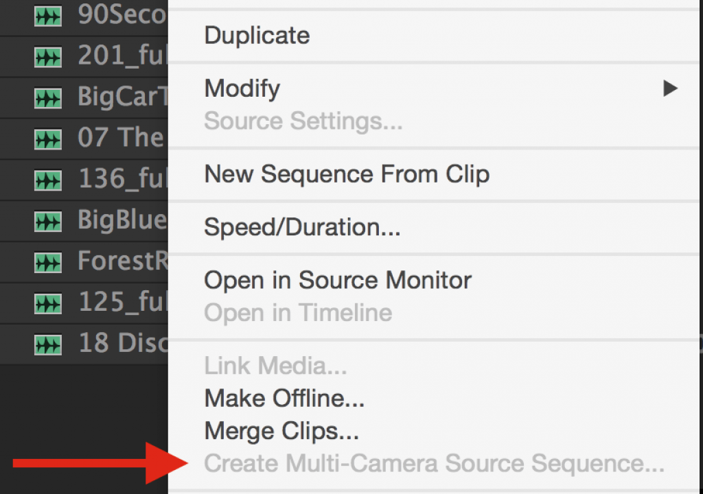Day 10 #28daysofquicktips - Create an Audio-only Multicam Clip in Premiere Pro 1