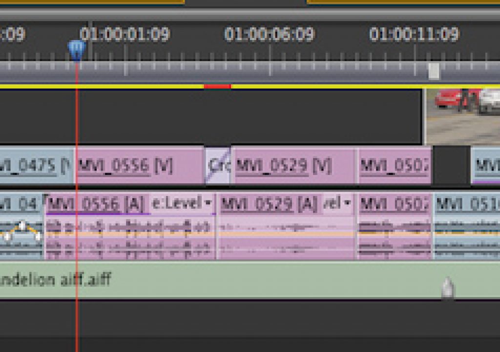 how do you split the time line in adobe encore cs6