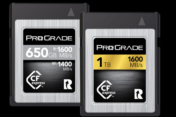 ProGrade Digital: a new CFexpress for cinematic capture of RAW 4K video