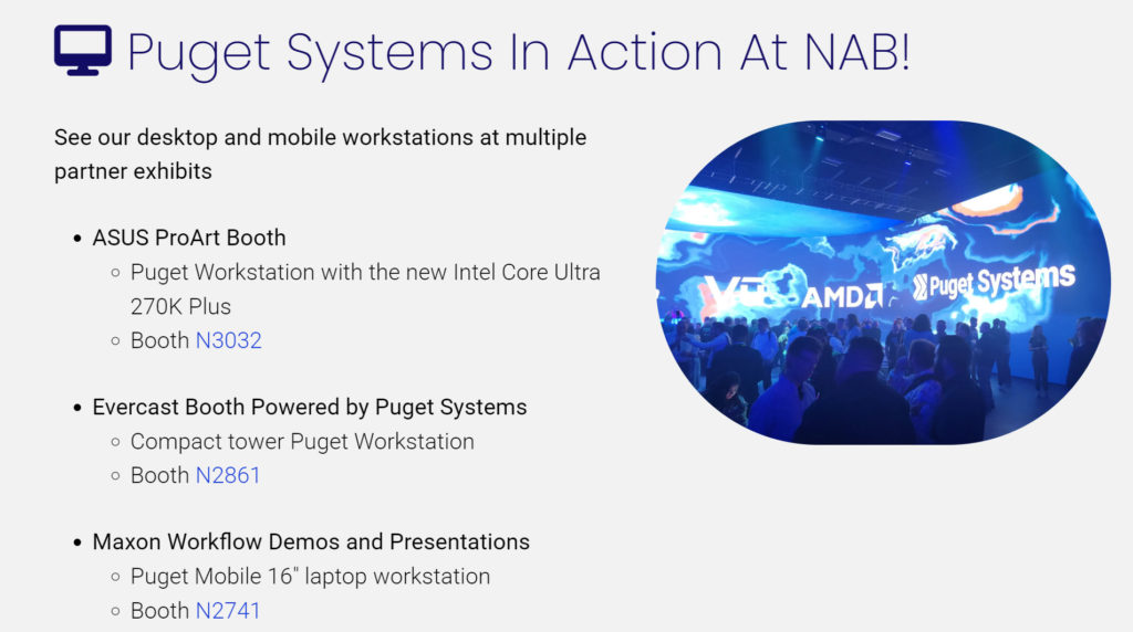 Puget Systems debuts “The Puget Experience” at NAB 2026 by Jose Antunes ...