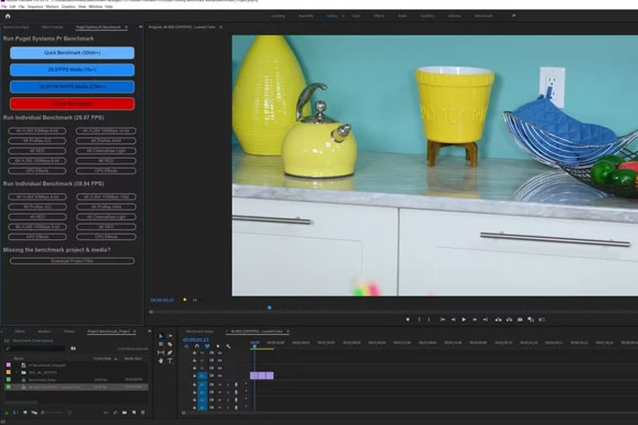 Puget Systems launches new Adobe Premiere Pro CC Benchmark