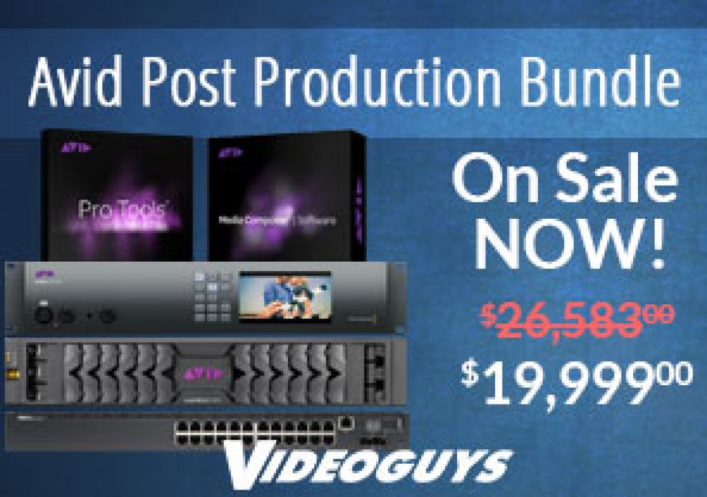 Videoguys Avid Post Production Bundle