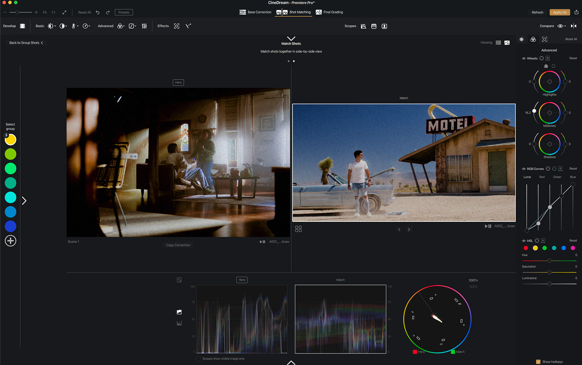 Grade More Intuitively With CineDream 25