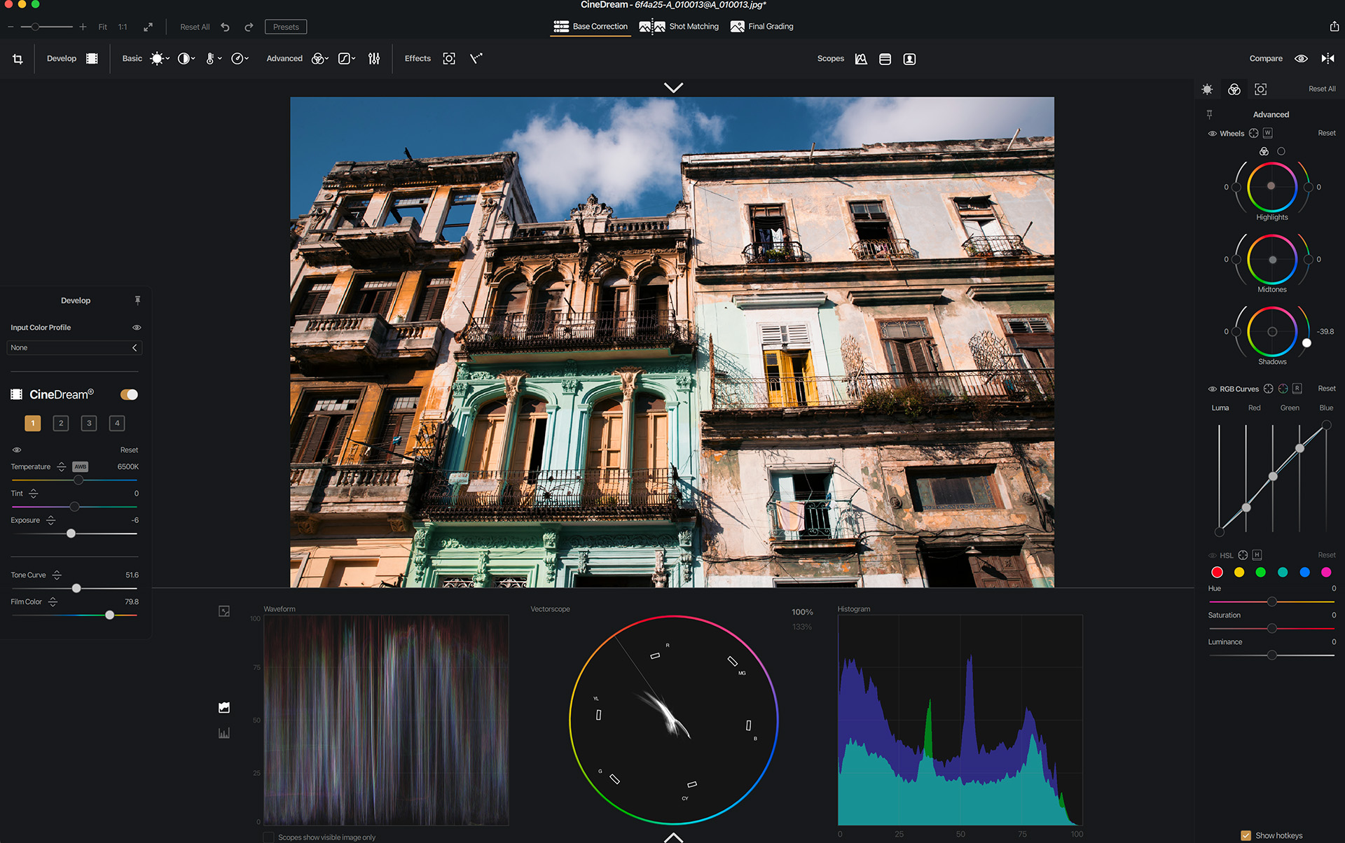 Grade More Intuitively With CineDream 28