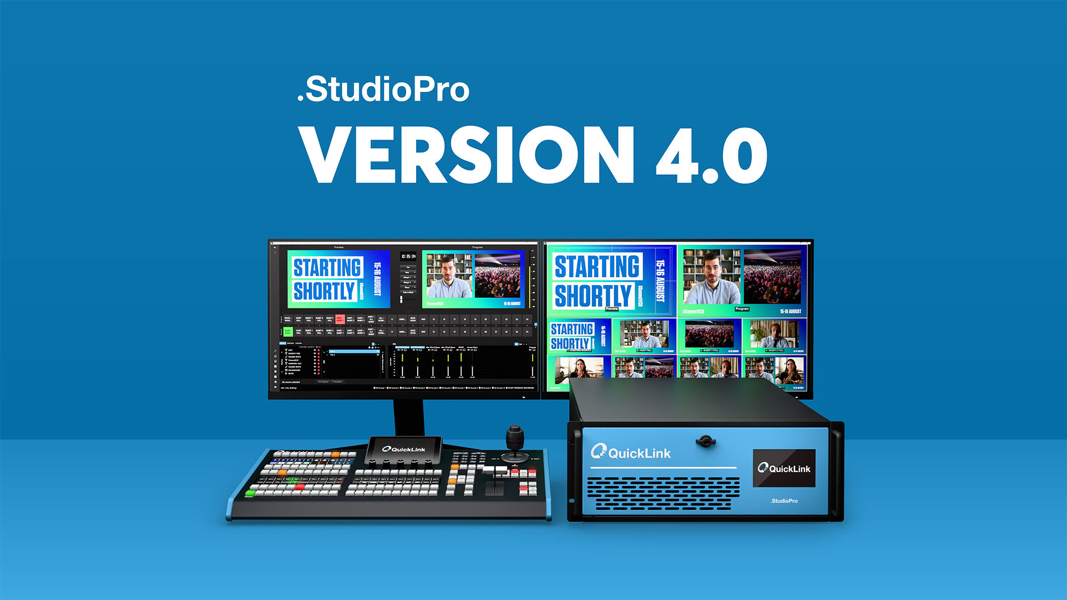 QuickLink unveils StudioPro Version 4 at NAB NY 2025