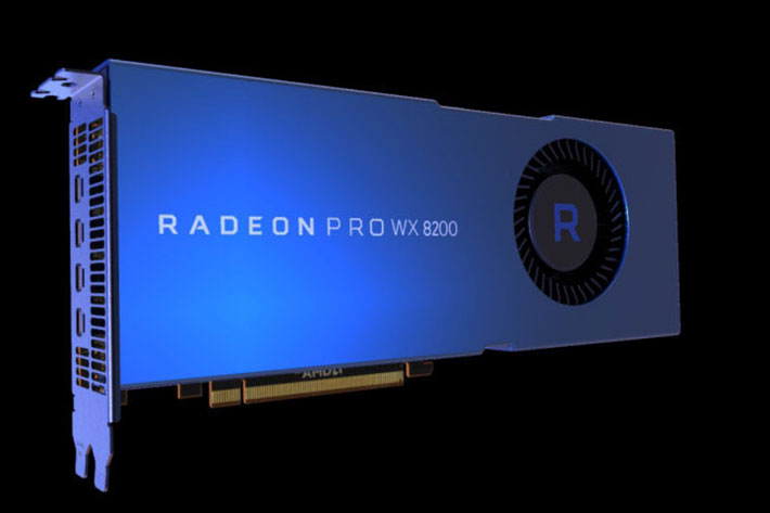 Radeon Pro WX 8200: best graphics performance for under $1000
