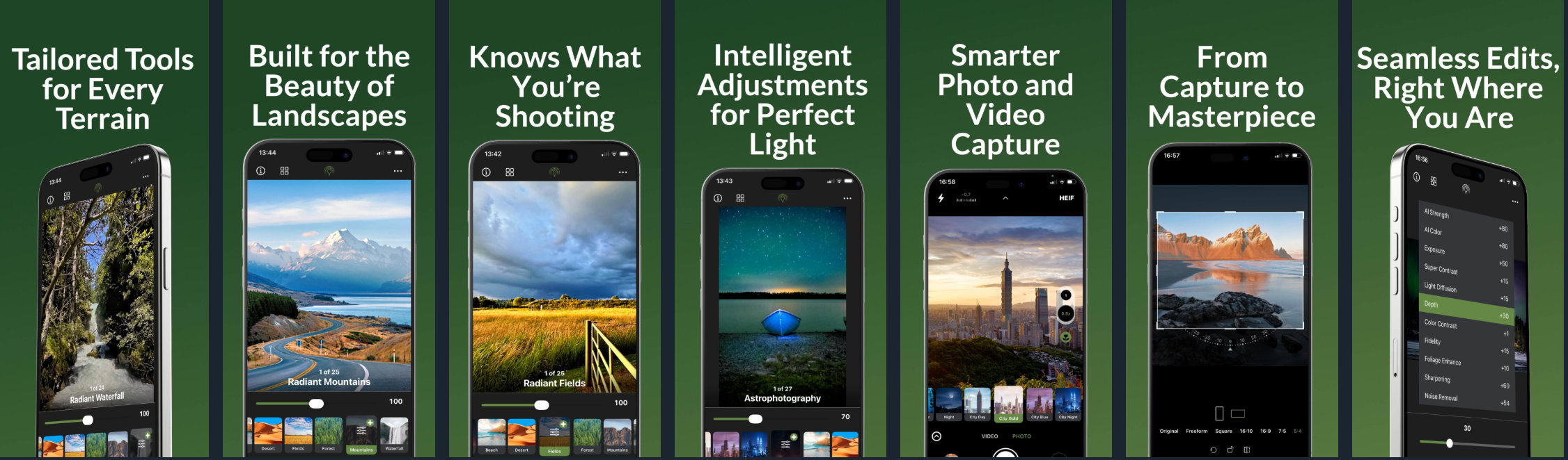Radiant Camera Ecosystem: six new photo apps for iPhone