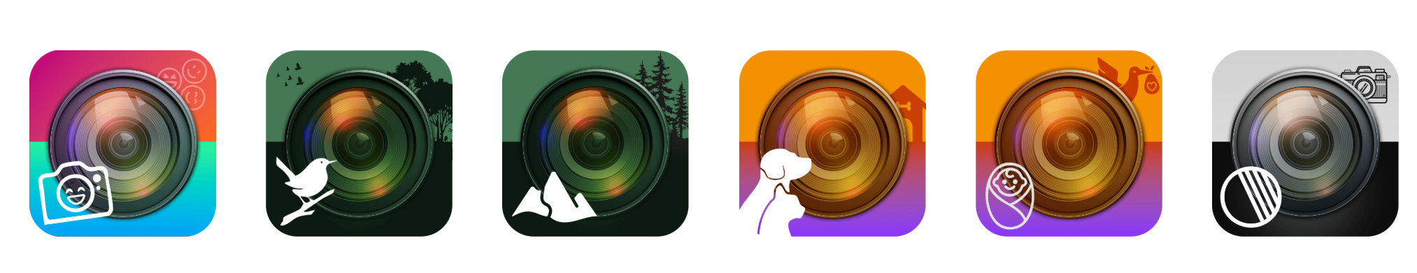 Radiant Camera Ecosystem: six new photo apps for iPhone