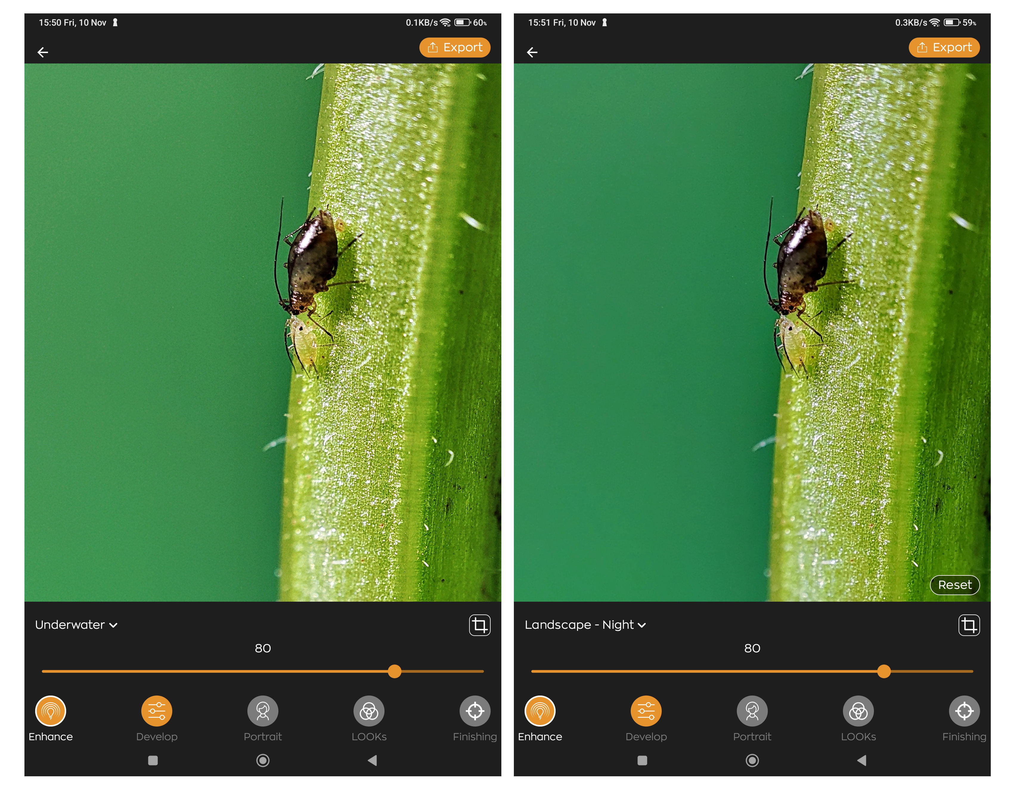 First contact: Radiant Photo Mobile, a photo editor for smartphone