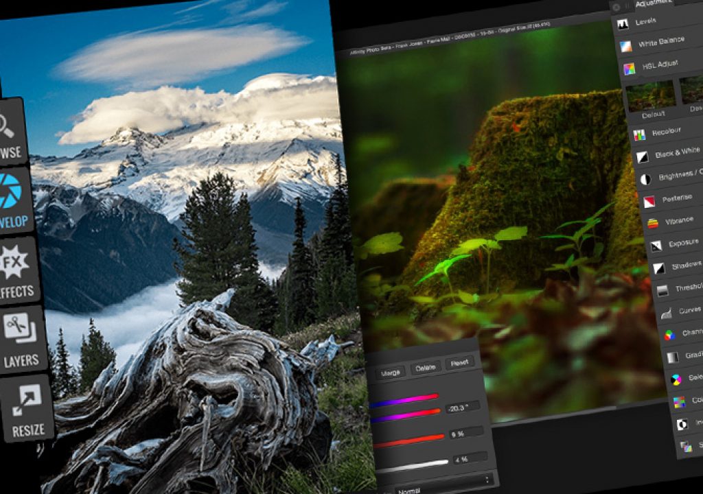 Affinity Photo and ON1 Photo RAW challenge Lightroom and Photoshop