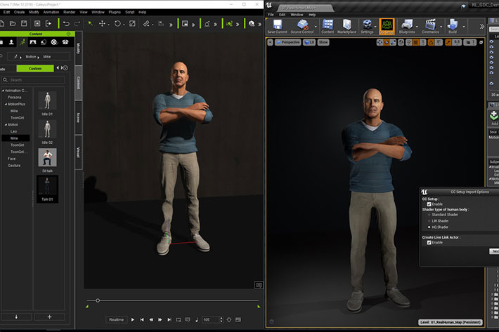 Reallusion: a new 3D Game Character Creation and animation pipeline