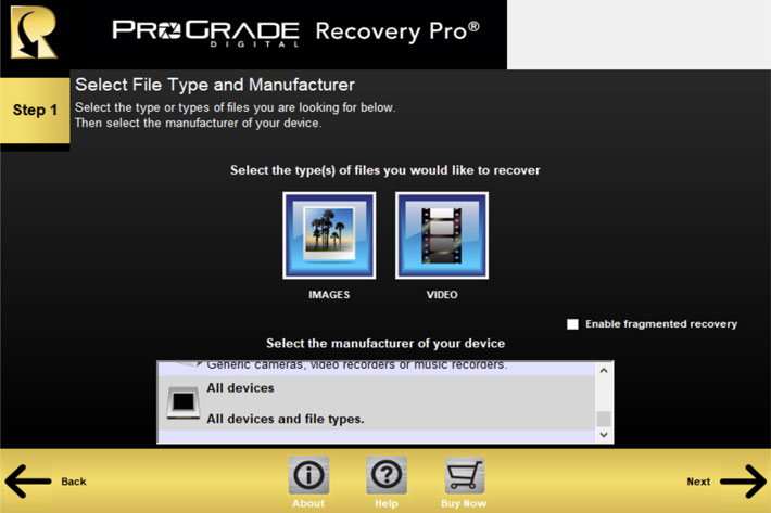 Restore photo and motion files with the new Recovery Pro