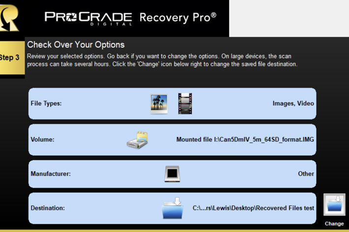 Restore photo and motion files with the new Recovery Pro