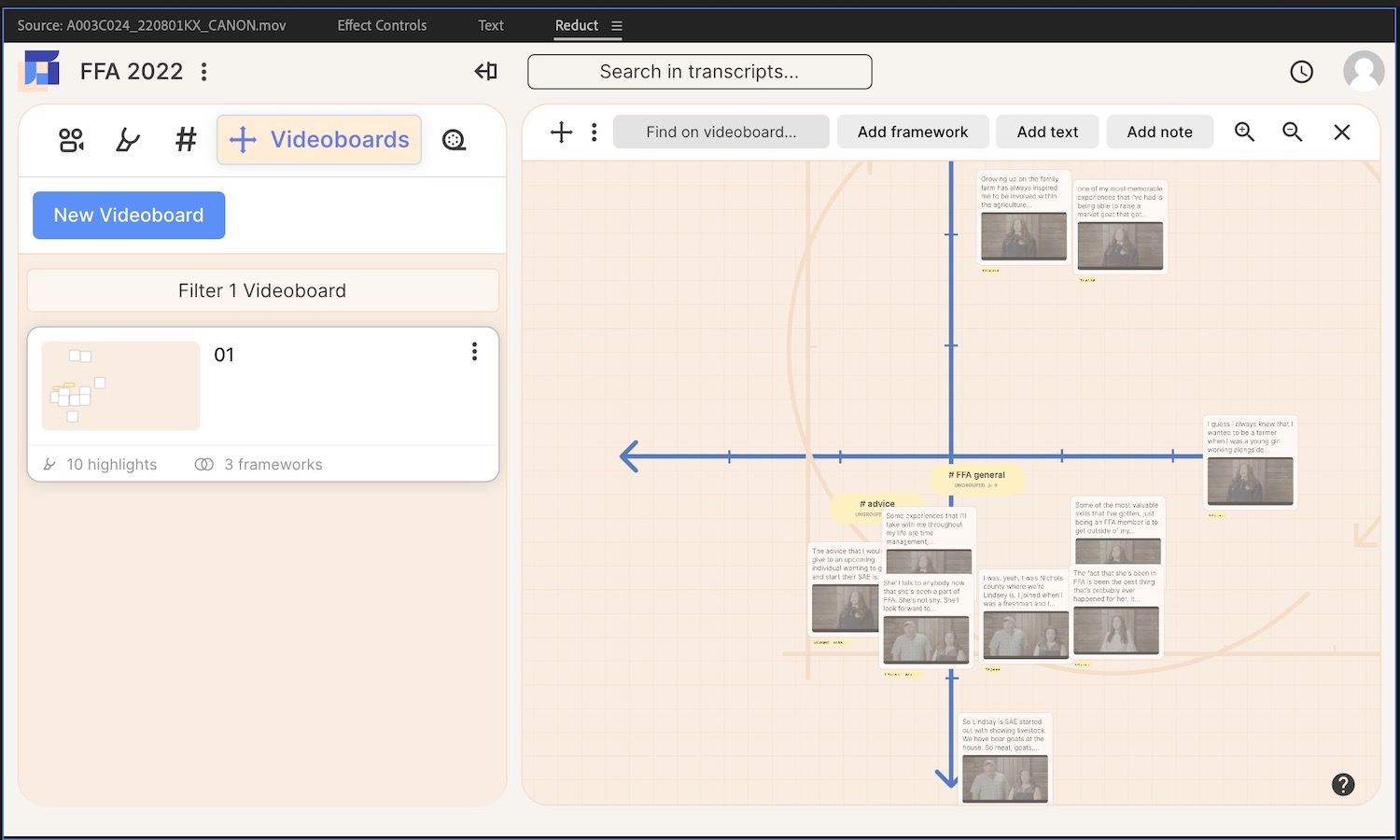 Review: Reduct.video - A cloud and AI-based system to transcribe, organize, correct and edit video from transcripts 31