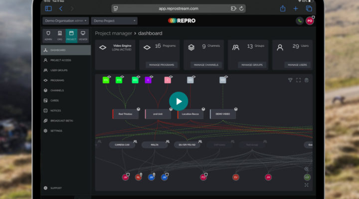 RePro Stream gets new on-set and signal monitoring integrations
