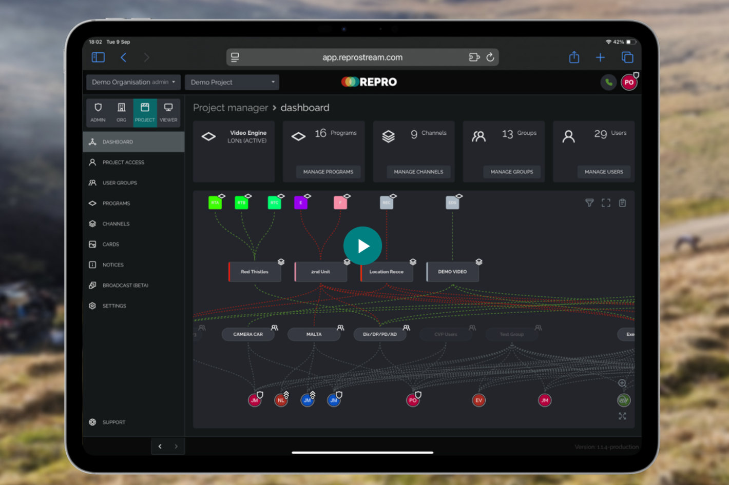RePro Stream gets new on-set and signal monitoring integrations
