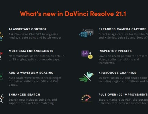 DaVinci Resolve 21.1 is a huge update 9