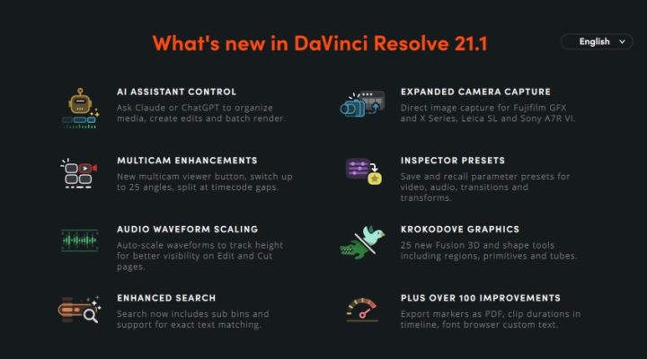 DaVinci Resolve 21.1 is a huge update 1