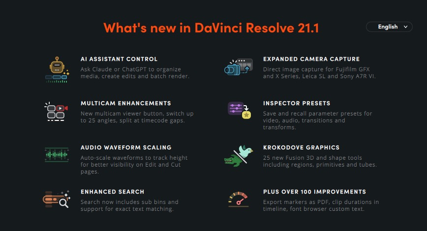 DaVinci Resolve 21.1 is a huge update 4
