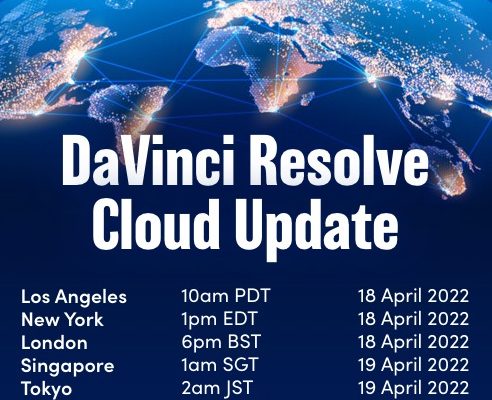 Mark your calendars for the DaVinci Resolve Cloud Update 2