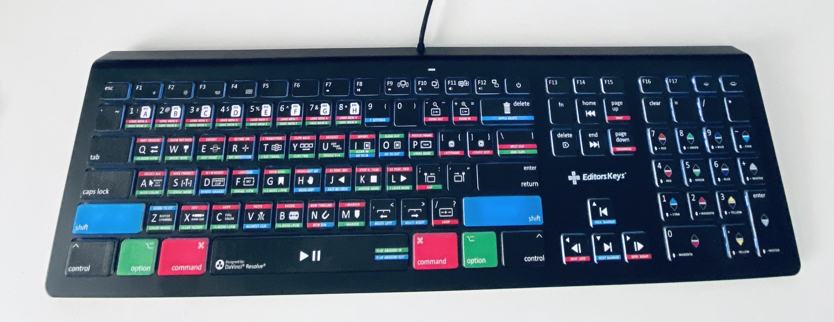 The OTHER DaVinci Resolve keyboard that can be used for editing 7