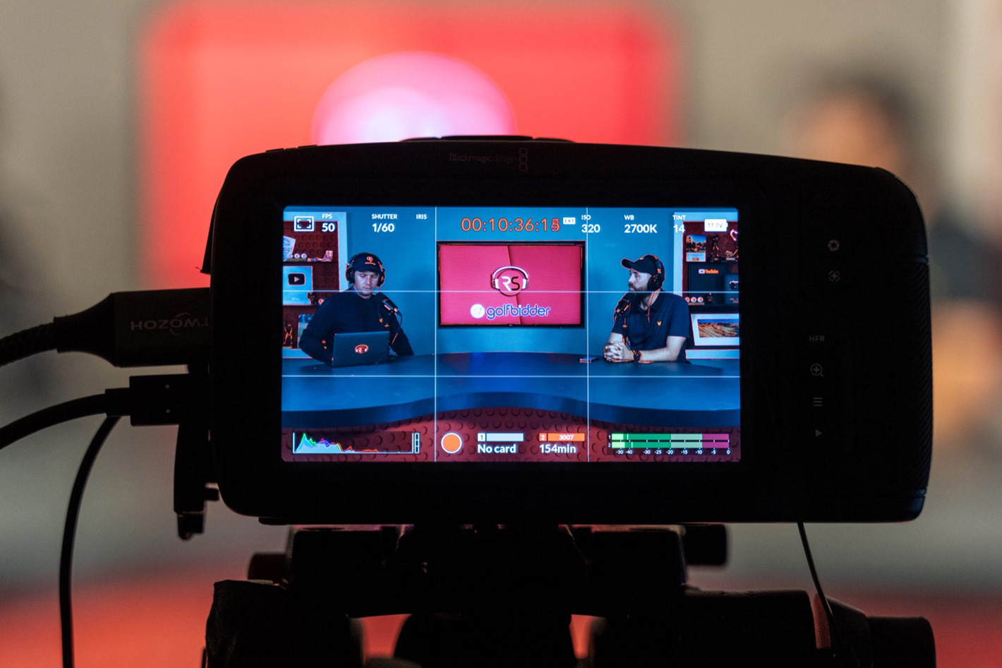 "The Rick Shiels Golf Show" relies on Blackmagic Design