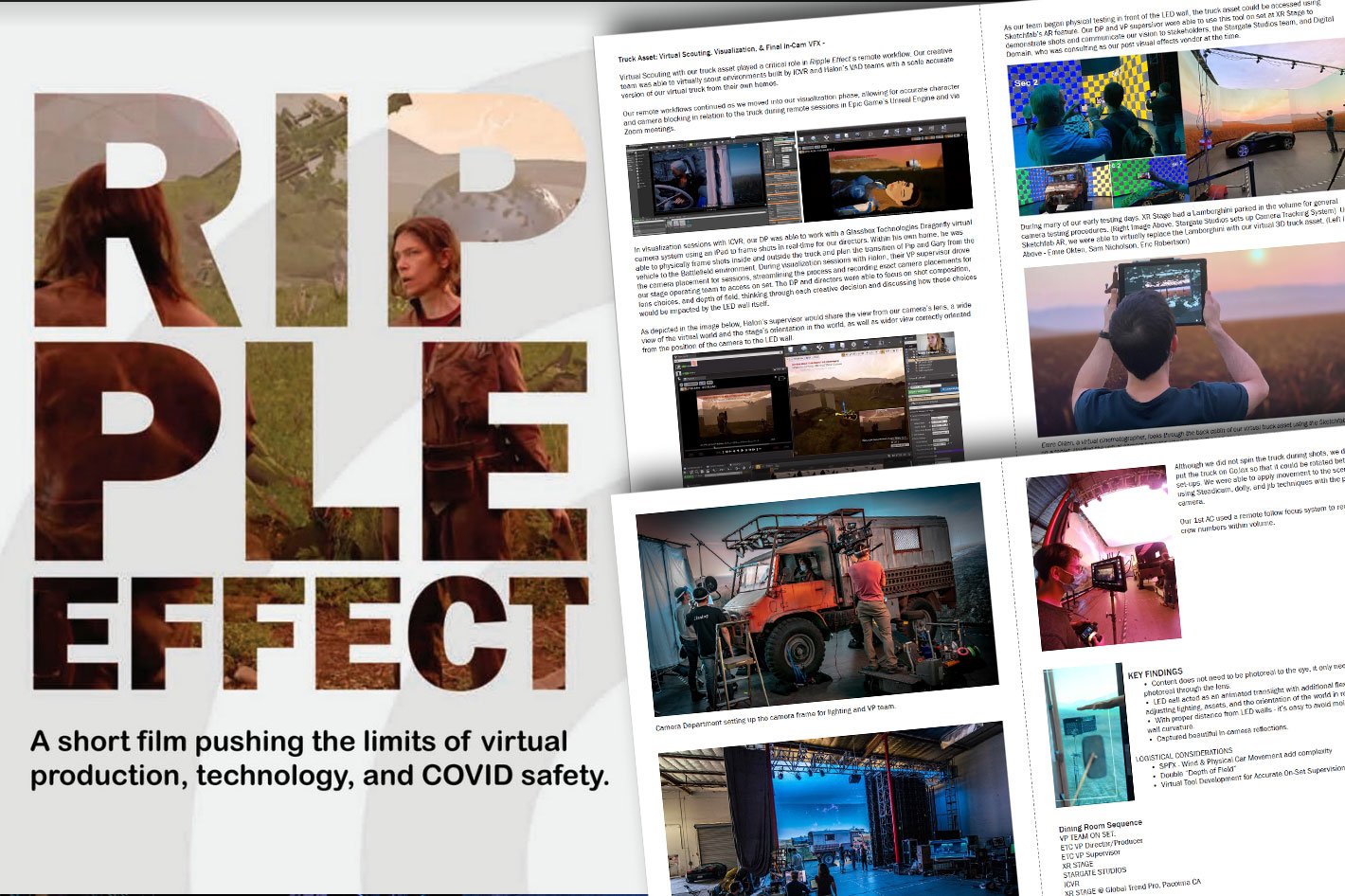 Ripple Effect, a short film testing Virtual Production tech