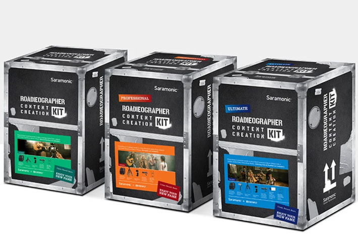 Roadieographer Collection: the essential kits for roadieographers
