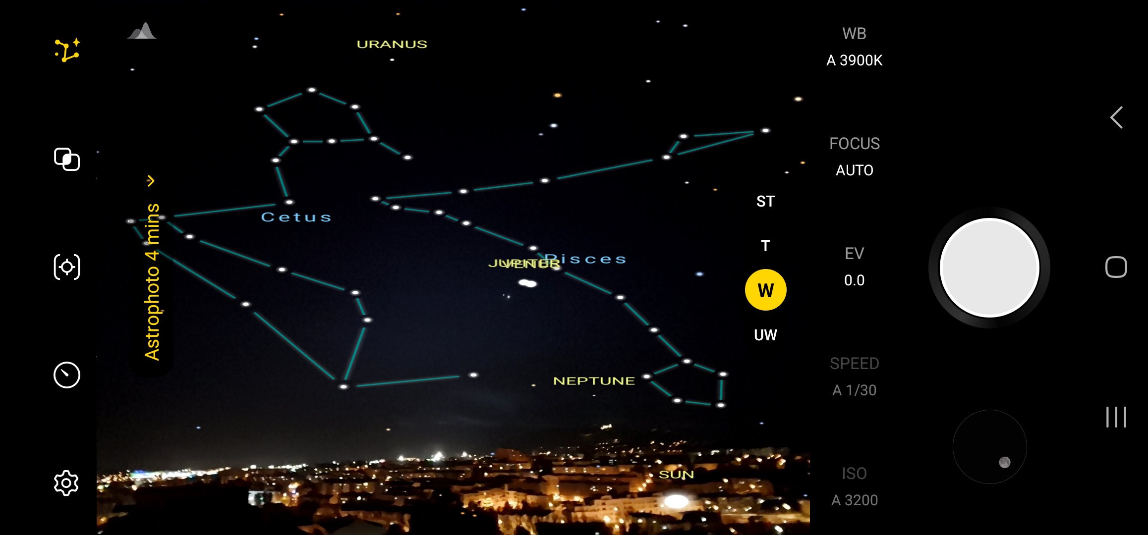 Shooting the night sky with Samsung smartphones