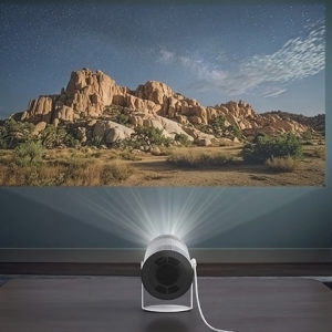 Samsung The Freestyle+, a lightweight AI-powered projector