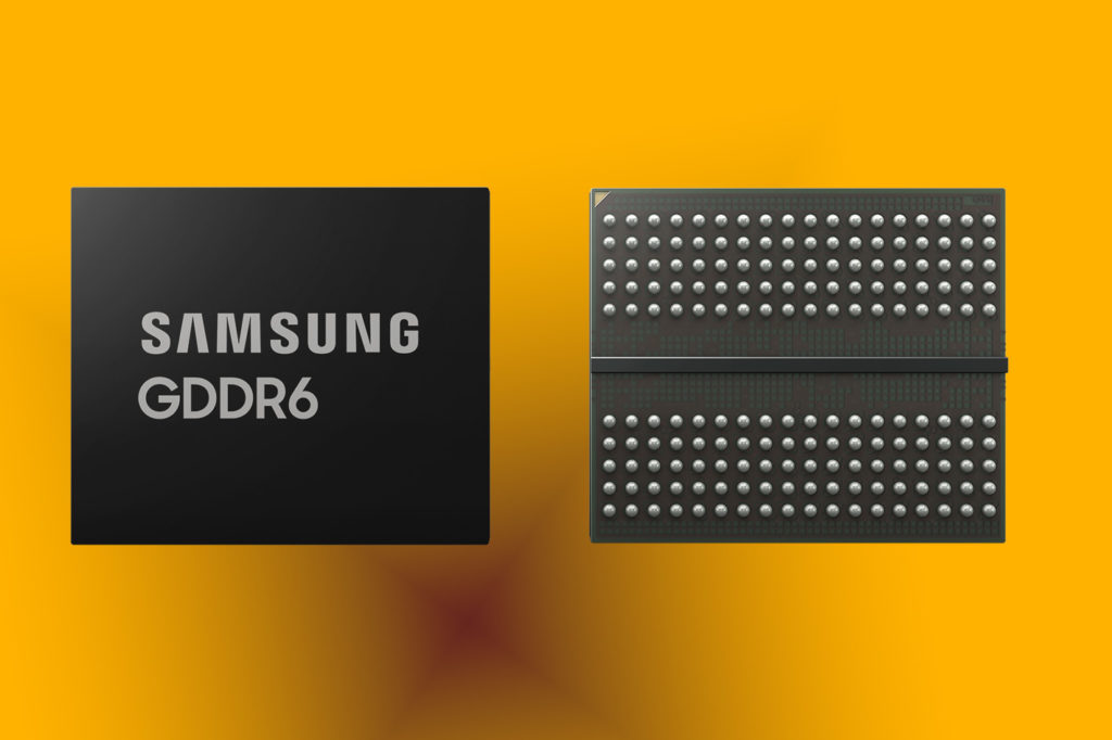 Samsung GDDR6: transfer 275 Full HD movies in one second