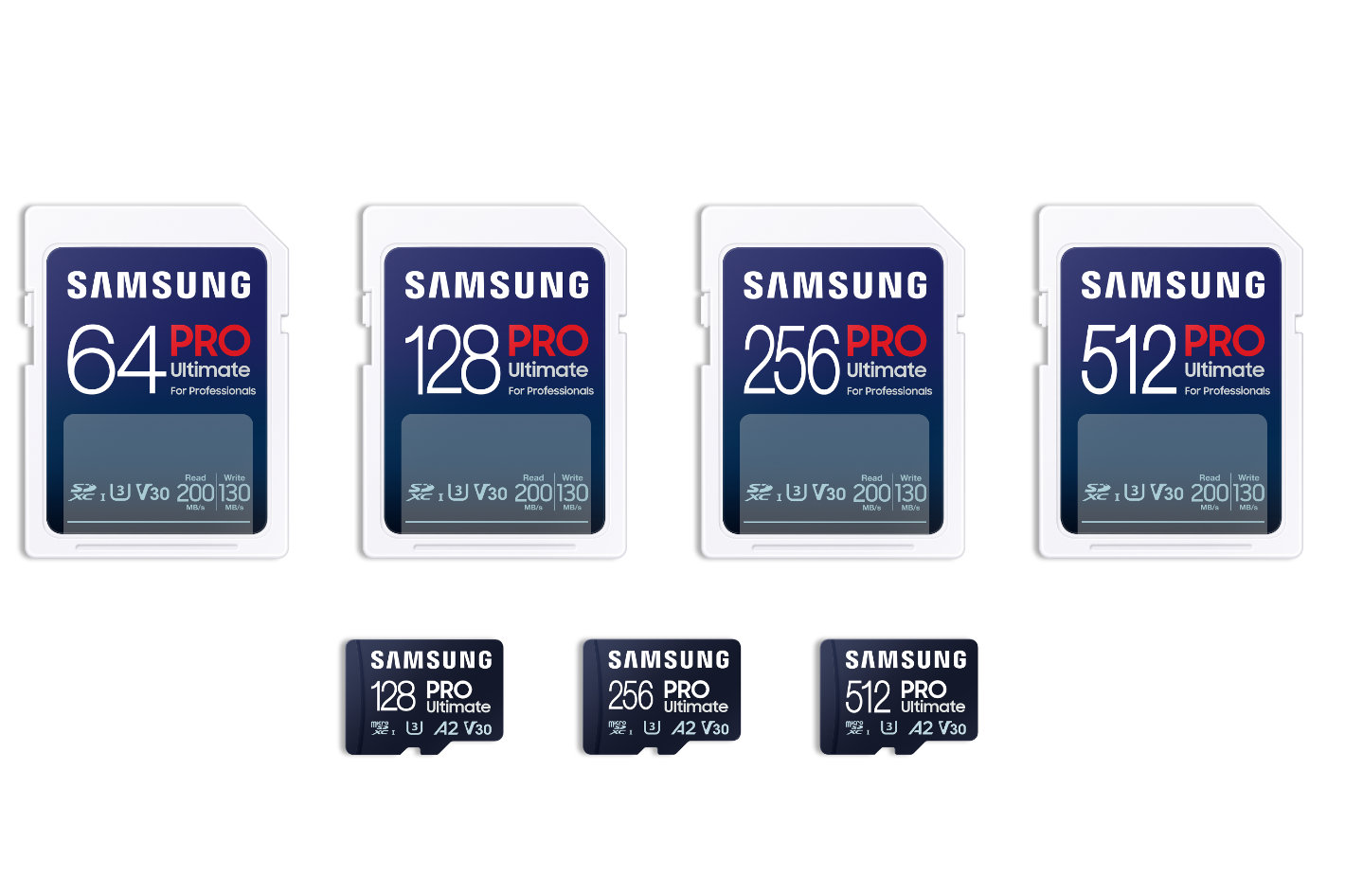 Samsung unveils new PRO Ultimate memory cards