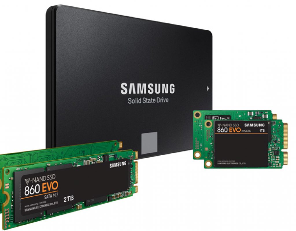 Samsung new SSD 860 PRO and 860 EVO powered by V-NAND