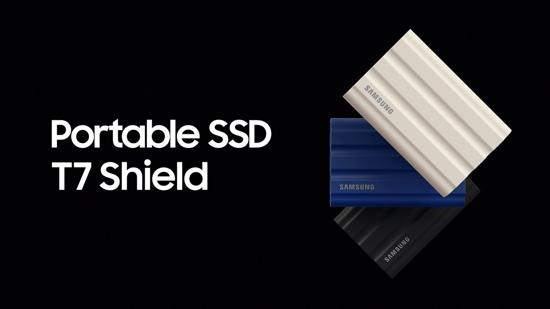  Samsung T7 Shield: 2TB portable storage in credit card size