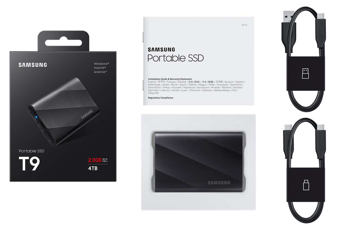 Samsung announces fast T9 Portable SSD