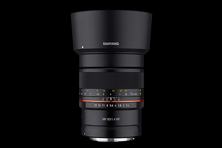 Samyang has two Canon RF lenses with manual focus