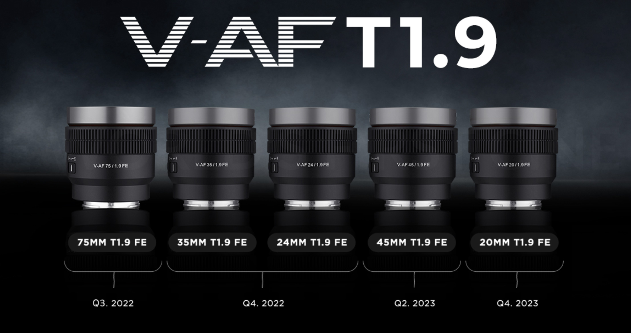 Samyang introduces two new V-AF lenses for Sony E-mount