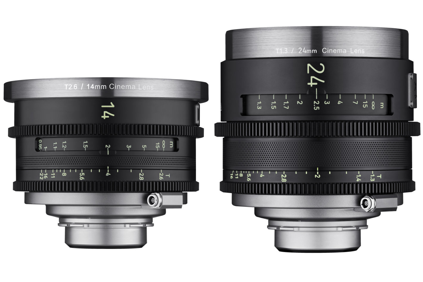 Samyang adds 14 and 24mm to its Xeen Meister cinema lenses