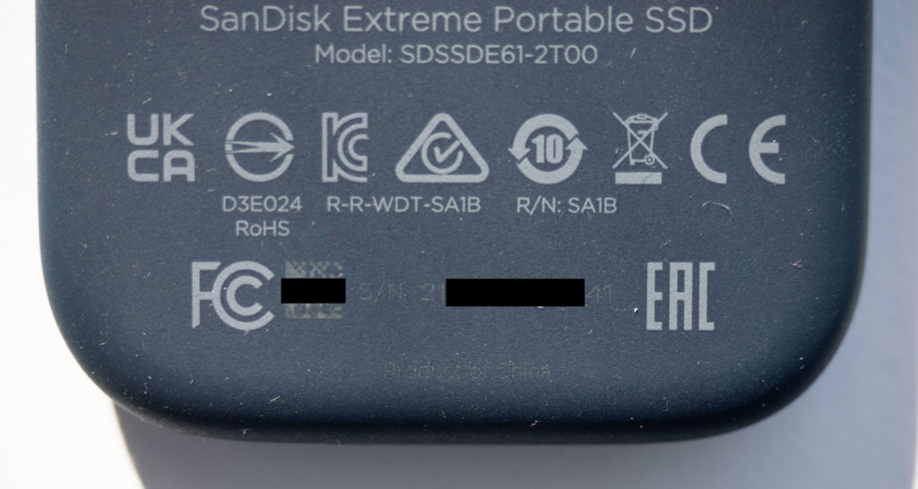 SanDisk SSD firmware updates 2