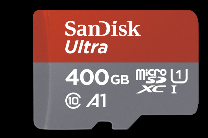 SanDisk: new microSD card reaches 400GB 4