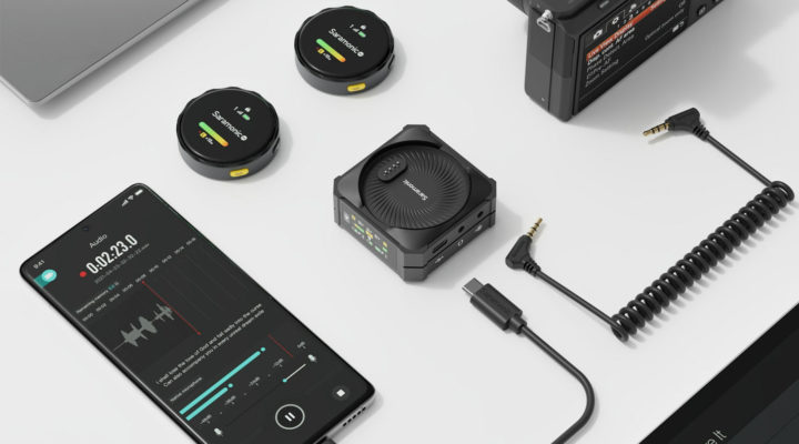 Saramonic Blink Me: a microphone with touch screen