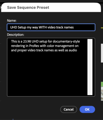 Tool Tip Tuesday for Adobe Premiere Pro: Perfect Sequence Templates (With Track Names That Actually Stick) 23
