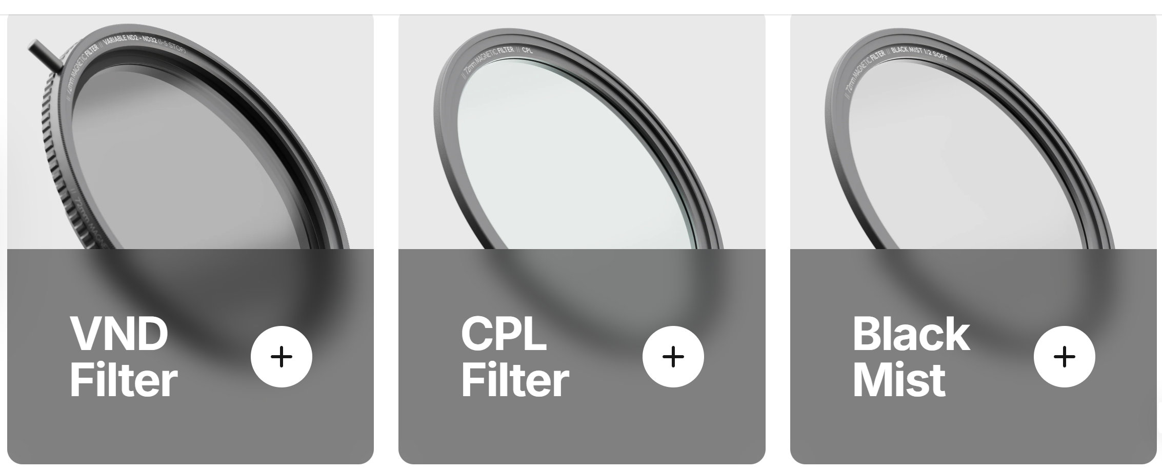 ShiftCam has new 72mm cinematic filters for smartphones