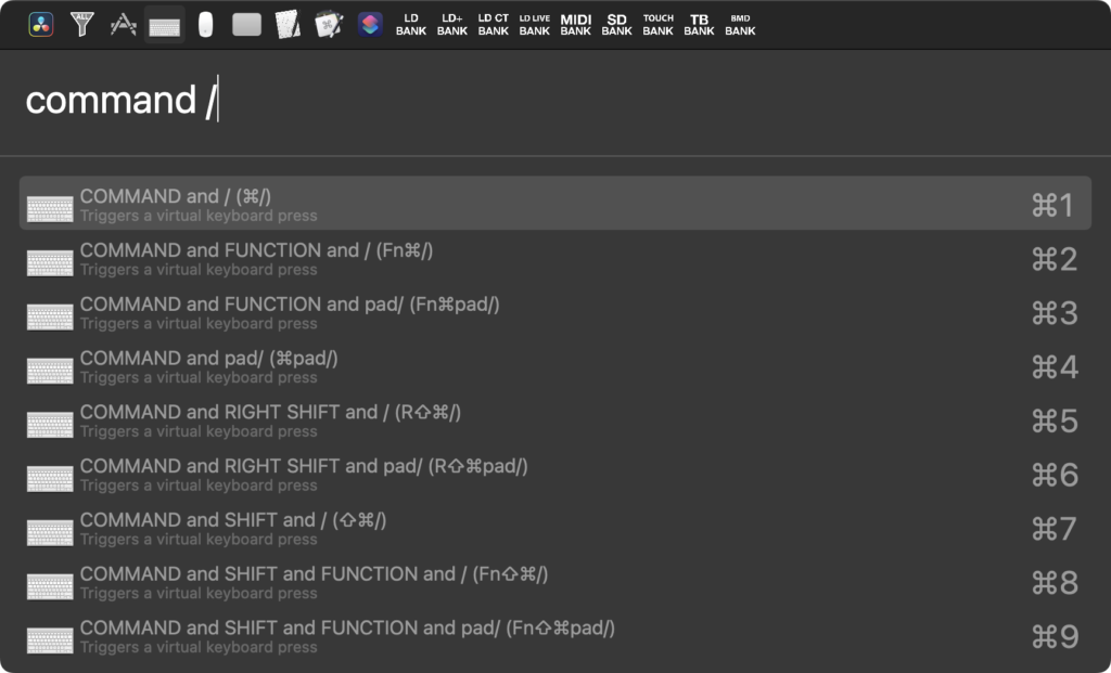 Enable control surfaces with CommandPost  47