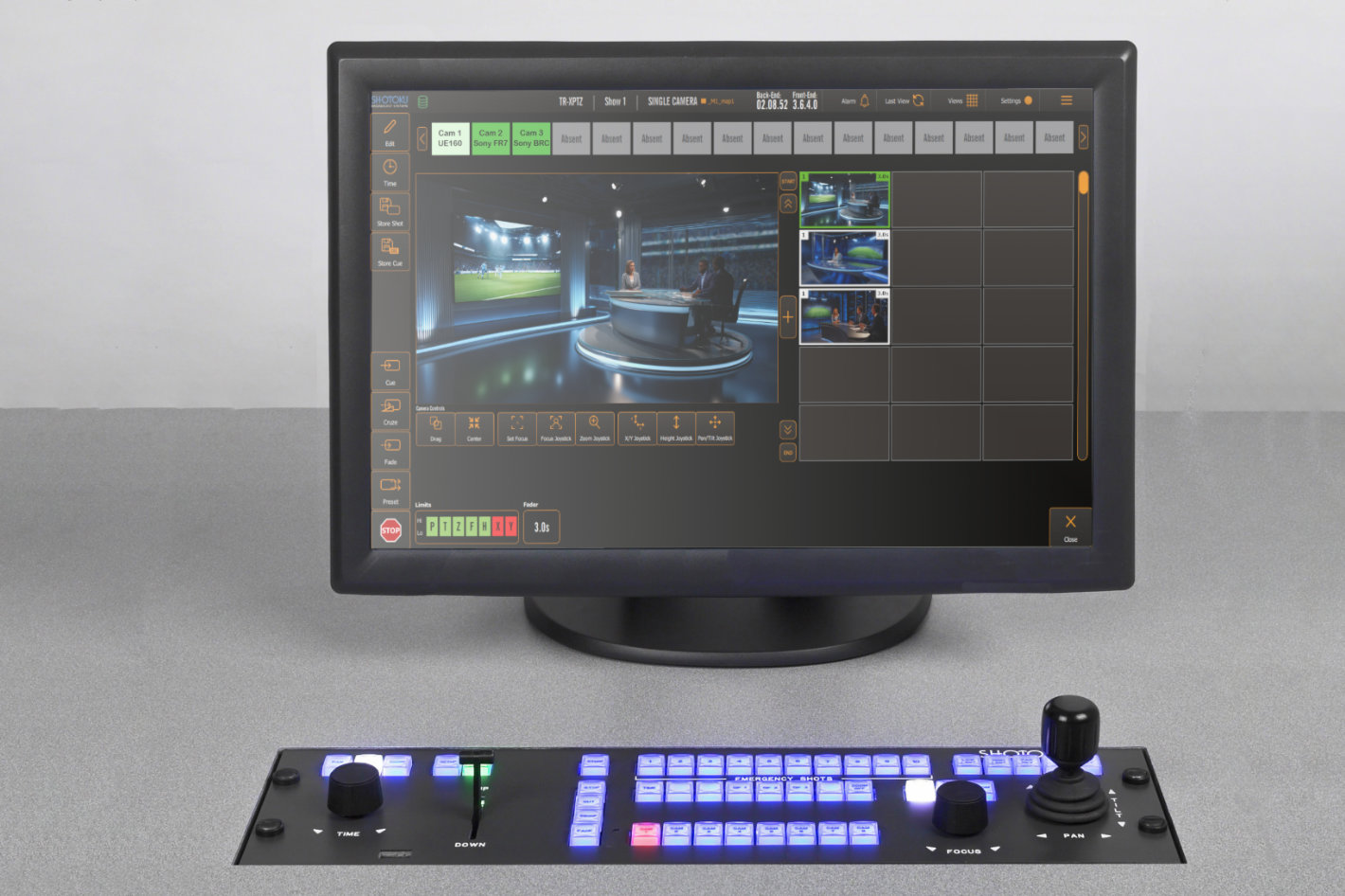 NAB 2026: world premiere of Shotoku's Aura TR-XPTZ control system